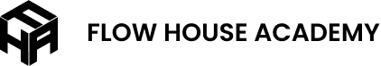 Logo Flow House Academy - ciemne